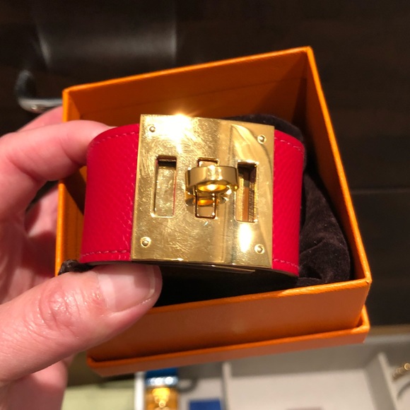 Hermès Kelly dog: rouge casaque